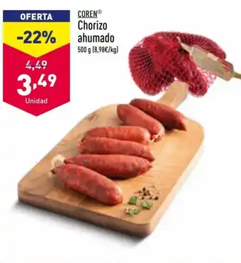ALDI Chorizo Ahumado oferta