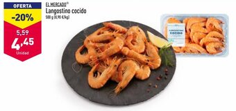 ALDI Langostino Cocido oferta