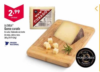 ALDI Queso Curado oferta