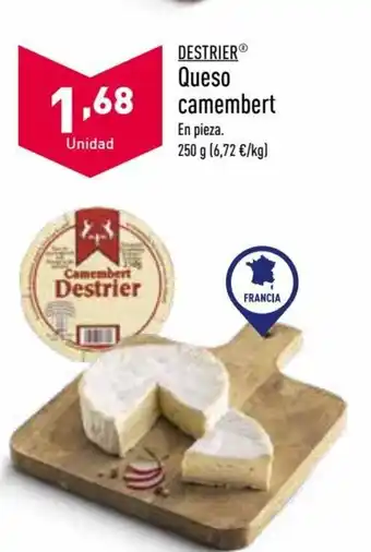 ALDI Queso Camembert oferta