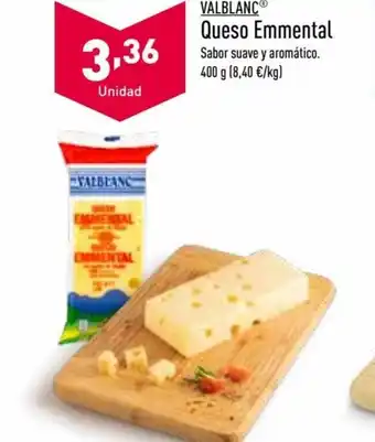 ALDI Queso Emmental oferta