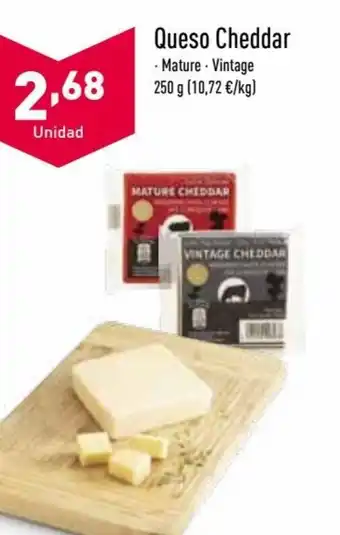 ALDI Queso Cheddar oferta