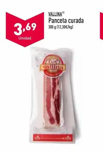 ALDI Panceta Curada oferta