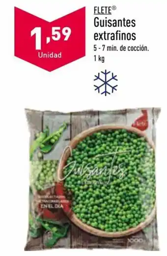 ALDI Guisantes Extrafinos oferta