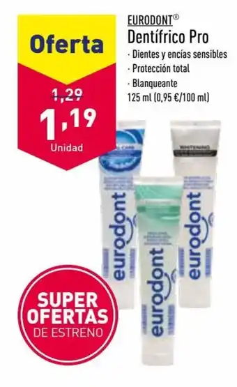 ALDI Dentifrico Pro oferta