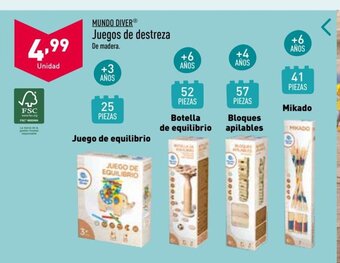ALDI Juegos de Destreza oferta
