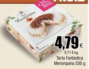FROIZ Tarta Fantástica Menorquina 550 g oferta
