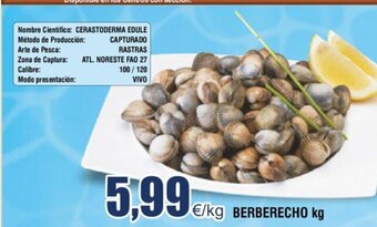 FROIZ Berberecho kg oferta