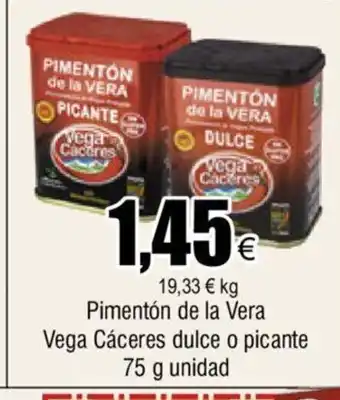 FROIZ Pimentón De La Vera Vega Cáceres Dulce oferta