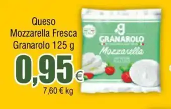 FROIZ Queso Mozzarella Fresca Granarolo 125g oferta