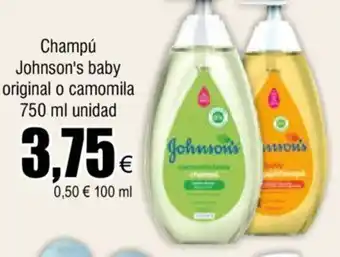 FROIZ Champú Johnson's Baby Original oferta