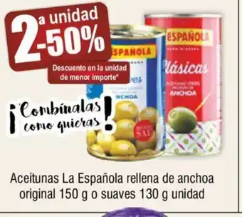 FROIZ Aceitunas La Española Rellena De Anchoa Original150g oferta