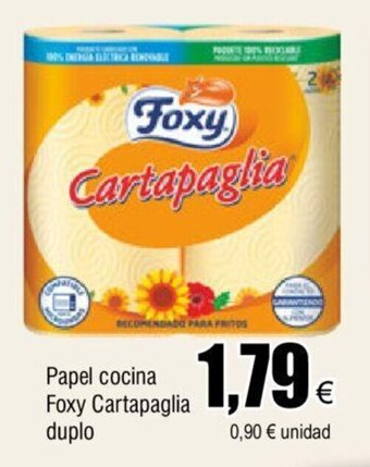 FROIZ Papel Cocina Foxy Cartapaglia Duplo oferta