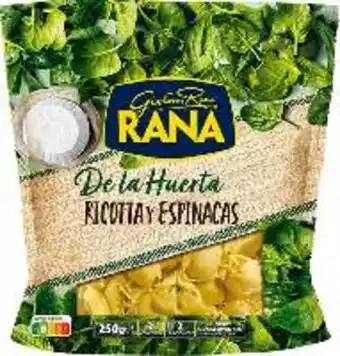 FROIZ Pasta fresca al huevo rana rellena de queso ricotta y espinacas 250g oferta