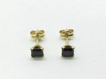 Cash Converters Pendientes oro 18k con circonita oferta