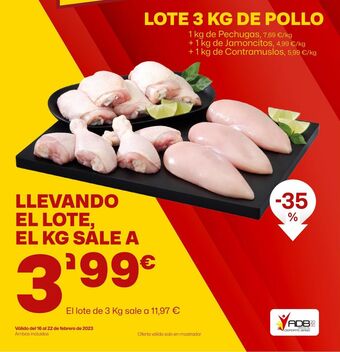 AhorraMas Pollo oferta
