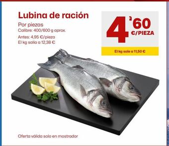AhorraMas Lubina oferta