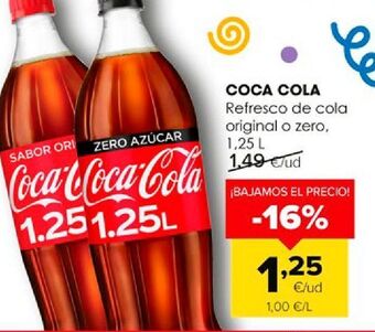 Autoservicios Familia Refresco de cola coca-cola oferta