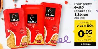 Autoservicios Familia Pasta gallo oferta