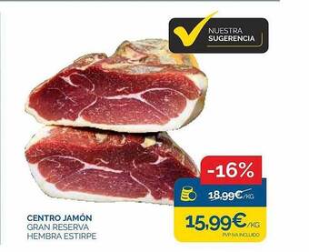 Supermercados La Despensa Centro jamón oferta