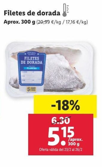 Lidl Dorada oferta