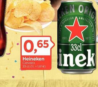Suma Supermercados Heineken cerveza oferta