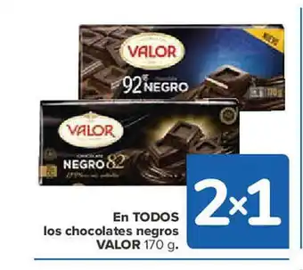 Carrefour Chocolates negros valor oferta