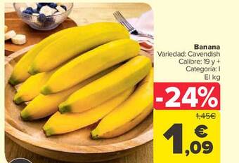 Carrefour Banana oferta