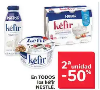Carrefour Los kéfir nestlé oferta