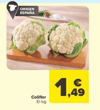 Carrefour Coliflor oferta