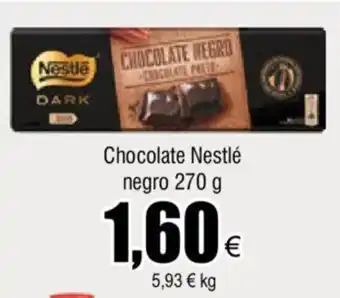 FROIZ Chocolate Nesté Negro 270 g oferta