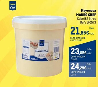 Makro Mayonesa Makro Chef oferta