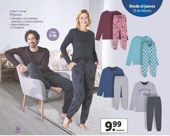 Lidl Pijama oferta