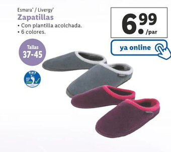 Lidl Zapatillas oferta