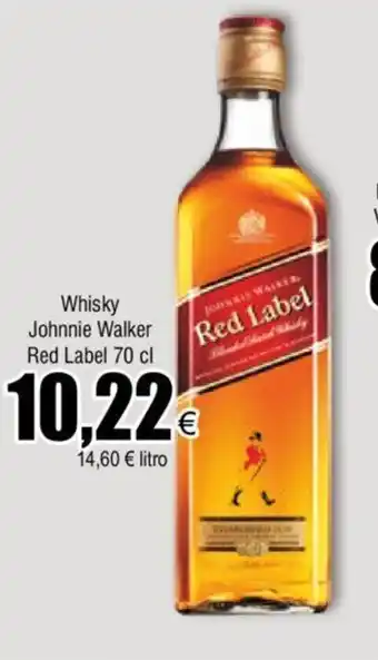 FROIZ Whisky Johnnie Walker Black Label 70cl oferta