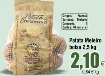FROIZ Patata Melerio Bolsa 2,5 kg oferta