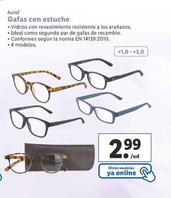 Lidl Auriol Gafas Con Estuche oferta