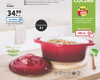 Lidl Ernesto Asador oferta