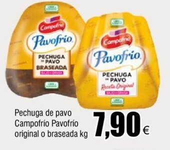 FROIZ Pechuga de Pavo Campofrio Pavofrio Original o Braseada kg oferta