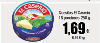 FROIZ Quesitosd El Caserio 16 Porciones 2501 g oferta