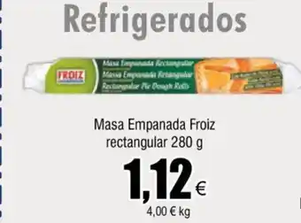 FROIZ Masa Empanada Froiz Rectangular 280g oferta