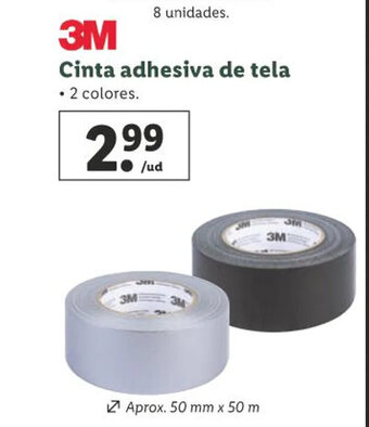 Lidl Cinta Adhesiva de Tela oferta