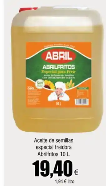 FROIZ Aceite de Semillas Especial Freidora Abrilfritos 10L oferta