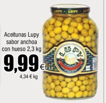 FROIZ Aceitunas Lupy Sabor Anchoa Con Hueso 2,3 kg oferta