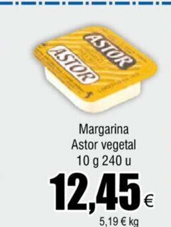 FROIZ Margarina Astor Vegetal 10 g 240 u oferta