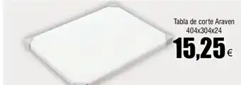 FROIZ Tabla De Corte Araven 404x30x4x24 oferta