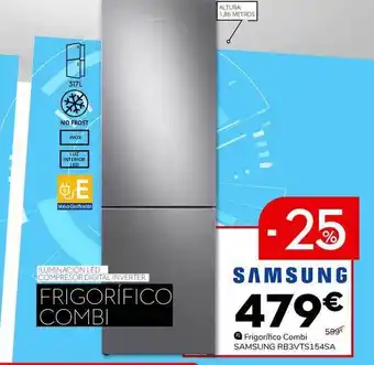 Conforama Samsung Frigorífico Combi RB3VTS154SA oferta