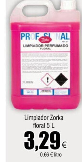 FROIZ Limpiador Zorka Floral 5 L oferta