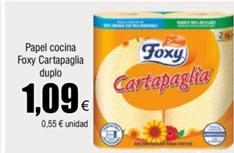 FROIZ Papel Cocina Foxy Cartapaglia Duplo oferta