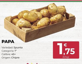 SPAR Gran Canaria Papa oferta